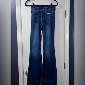Judy Blue Dark Blue Flare Jeans